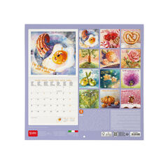 Calendario Legami 30x29 Pared Good Vibes Multiling&uuml;e 2027