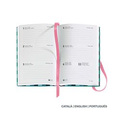 Agenda Miquelrius Passport 9x14 sem/vista catalán 2026 Color Block
