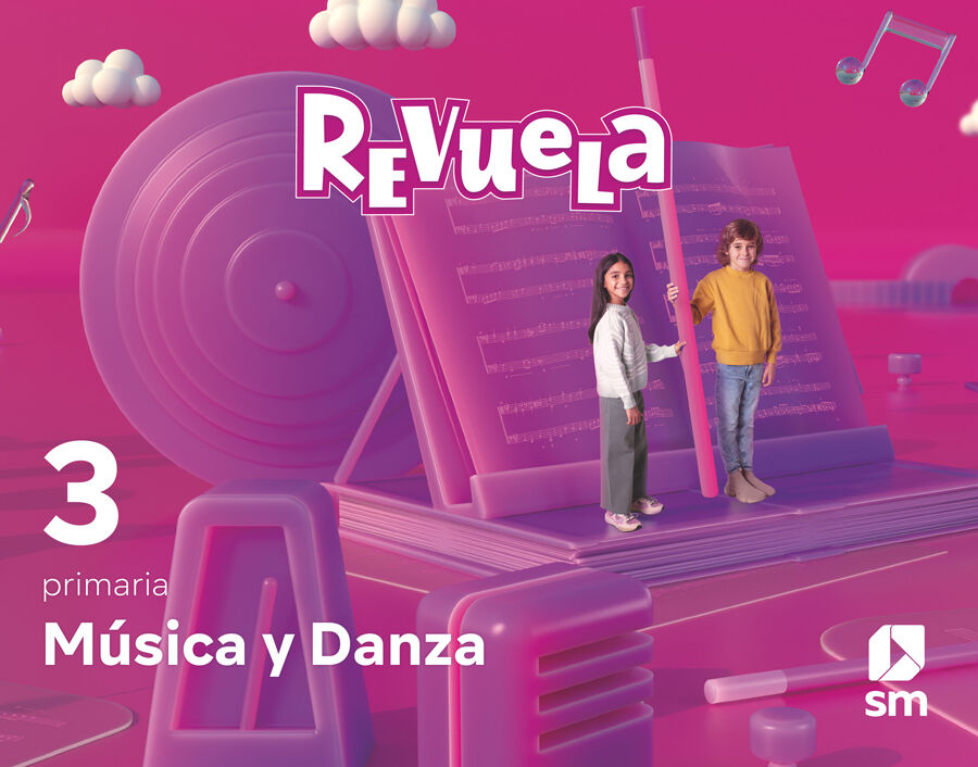 M&uacute;sica y Danza. 3 Primaria. Revuela