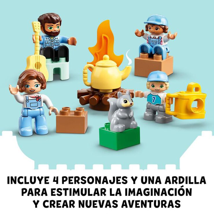 LEGO® Duplo Town Aventura en la Autocaranava Familar 10946