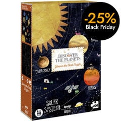 Puzle 200 piezas Discover The Planets brilla en la oscuridad