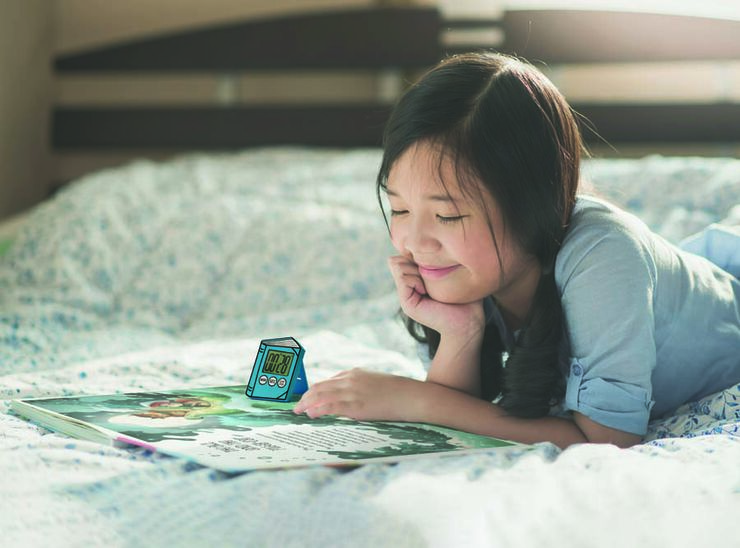 Temporitzador de Lectura Infantil lila
