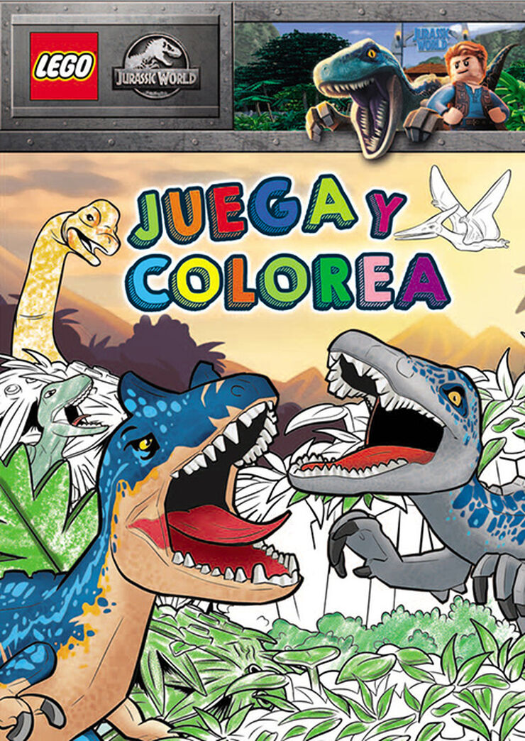 Jurassic World. Juega y colores