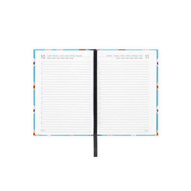 Agenda Legami Mini día/pág mult 2025 Sky Blue