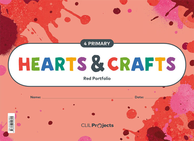 4 Prim Hearts & Crafts Red Ntb I Ed19