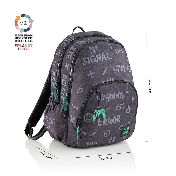 Mochila Triple MQR Game Over