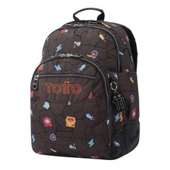 Mochila Totto Crayoles Videojuego