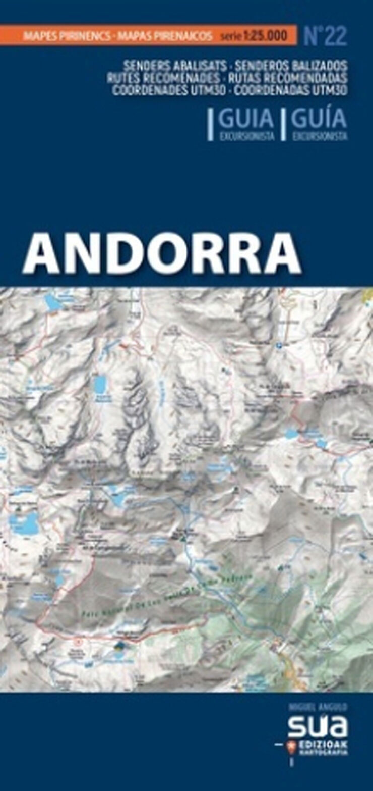 Andorra - Mapas Pirenaicos