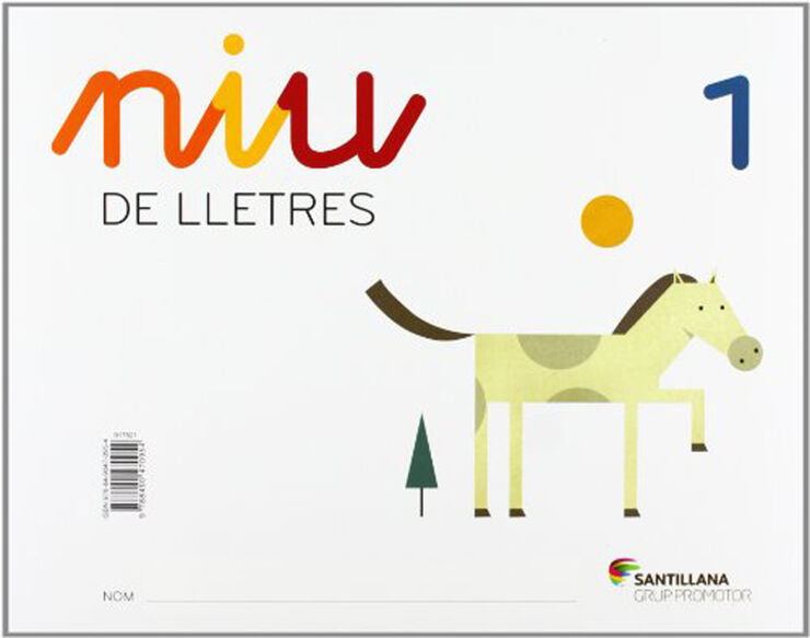 Niu de lletres 1 infantil 3 anys grup promotor text 9788490470954