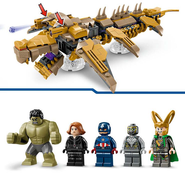 LEGO® Super Héroes Vengadores vs. Leviatán 76290