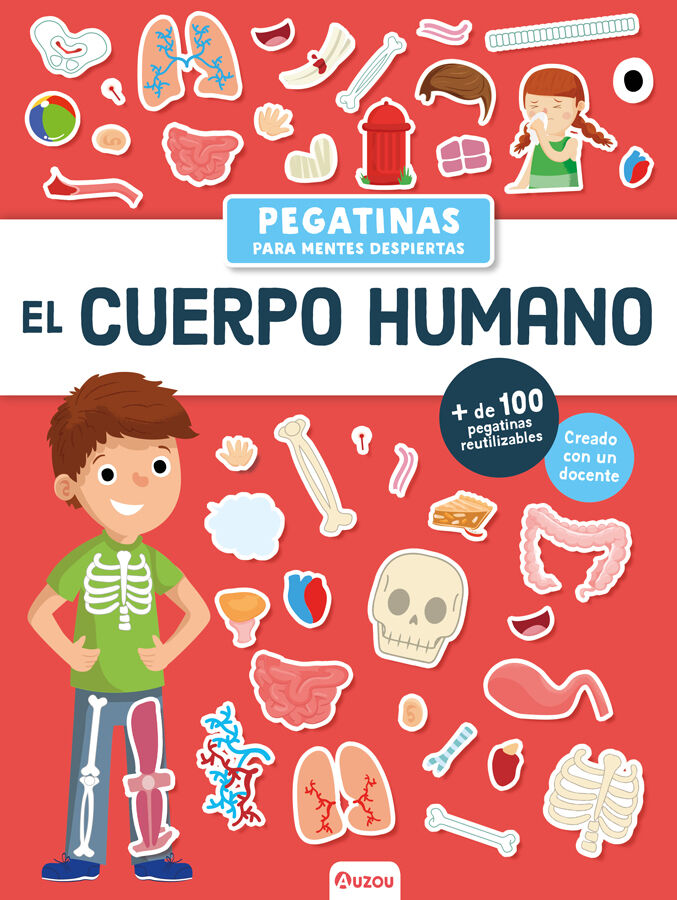 Pegatinas para mentes despiertas. El cuerpo humano