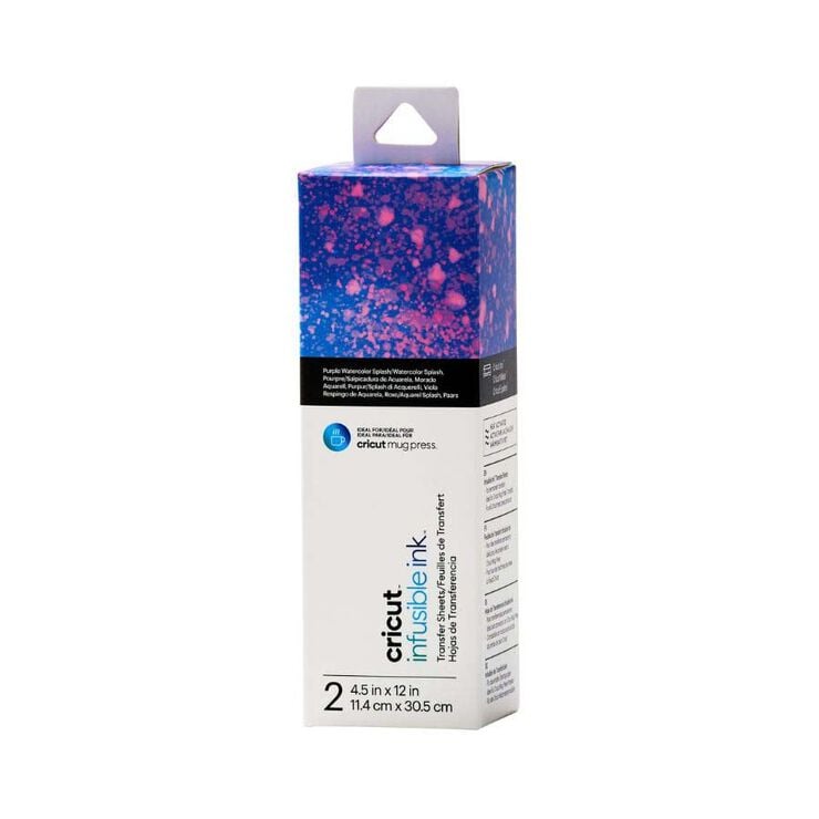 Infusible Ink transfer 11x30cm Watersplash 2 hojas