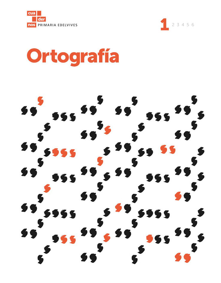 Cuadernos Ortografía 1 Edelvives
