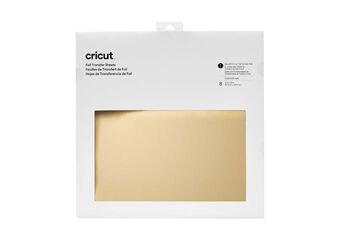 Cricut Transfer Foil Sheets 30x30cm 8 sheets (Gold)