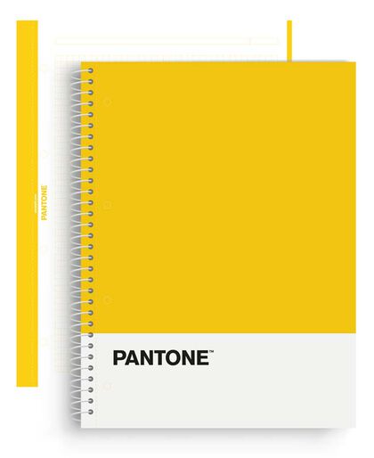 Notebook Pantone A4 80H Amarillo