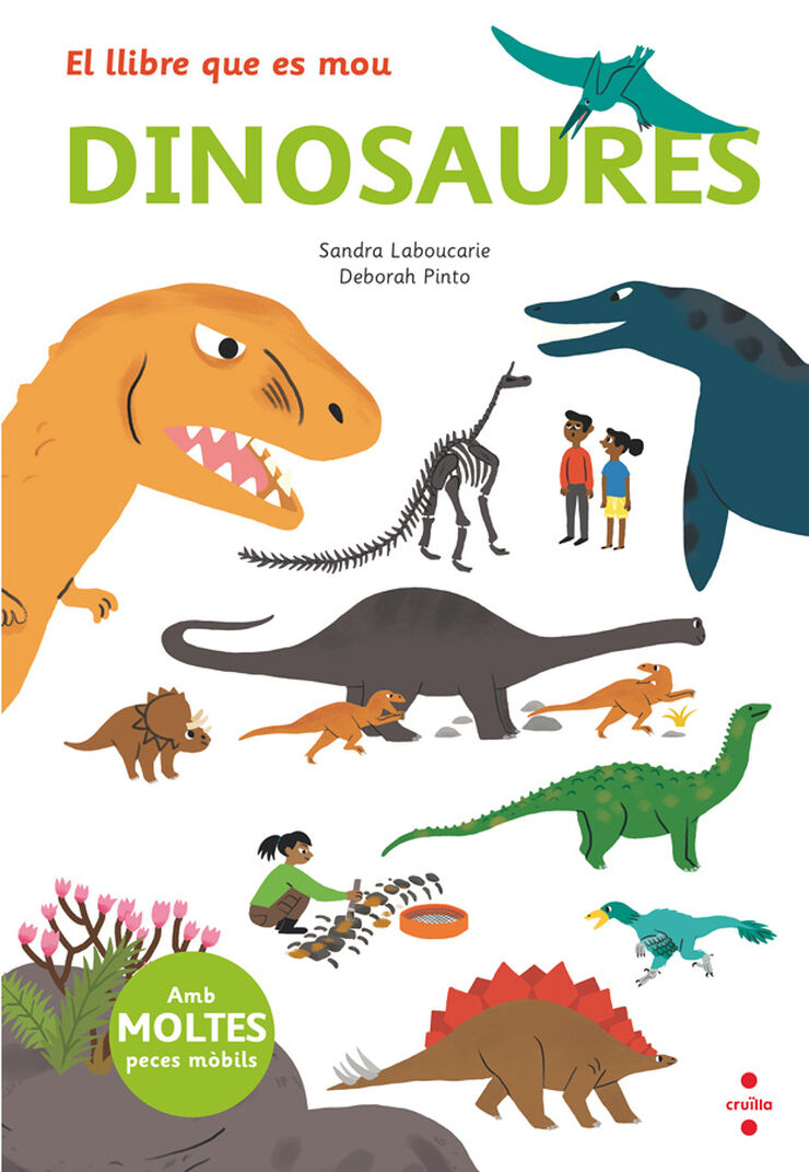 El llibre que es mou: dinosaures