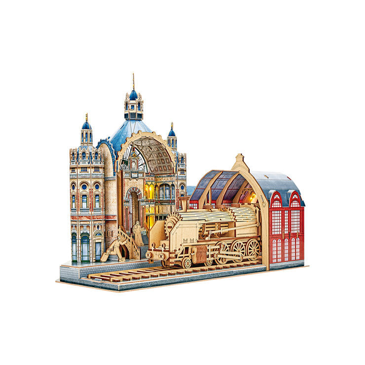 Puzle 3D Timeless Train Station