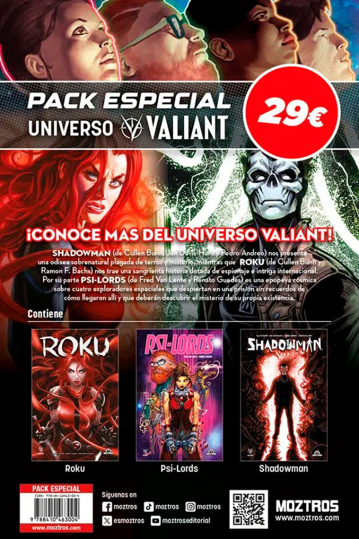 Pack Universo Valiant