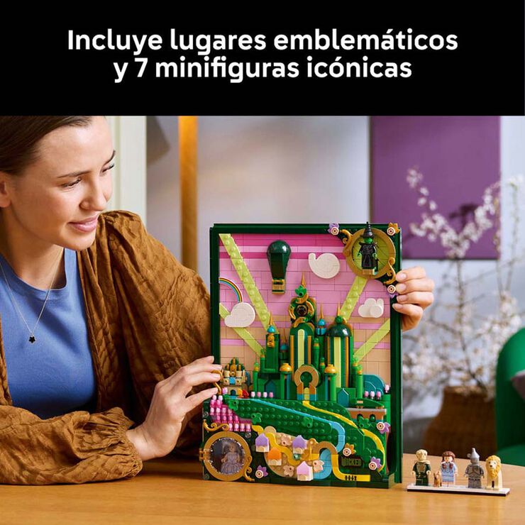 LEGO® Wicked Art Mural: Emerald City 75685