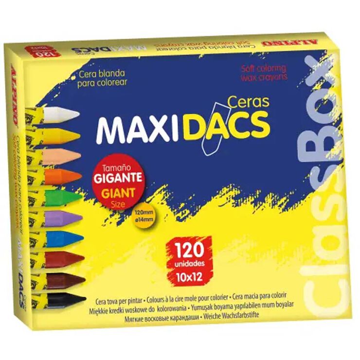 Cerass Alpino Maxidacs caj escolar 120u