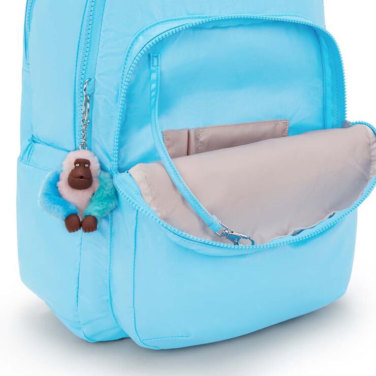 Motxilla Kipling Seoul Lap Sea Blue Met
