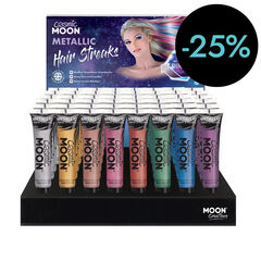 Maquillaje en crema Cabello Mechas Metálicas Moon Creations