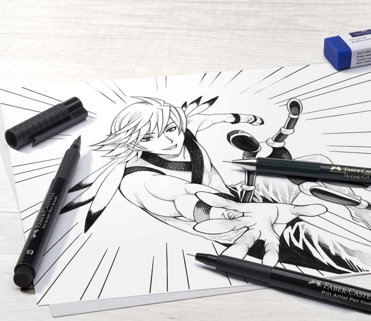 Set iniciación manga Faber-Castell