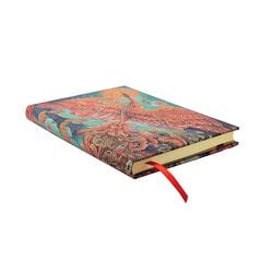 Libreta Paperblanks Midi liso P&aacute;jaro de fuego