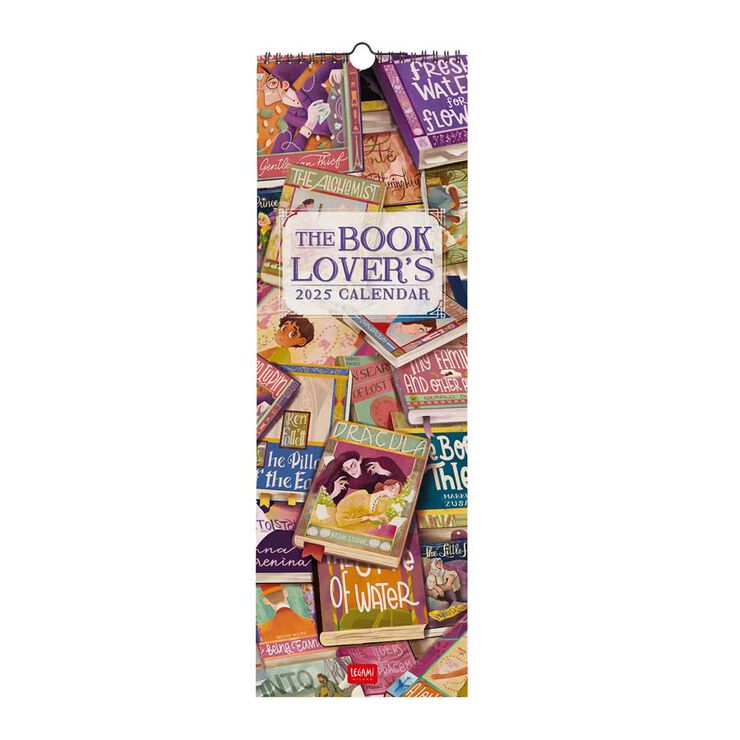 Calendari Paret Legami m/vista 2025 Book Lovers