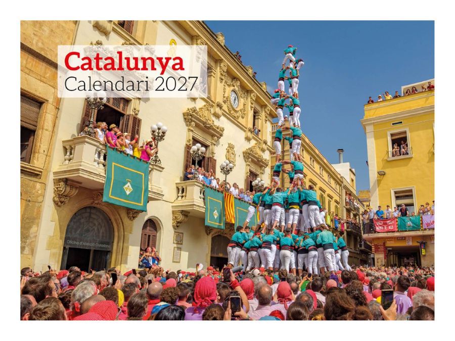 Calendario Pared Efados Catalu&ntilde;a Catal&aacute;n 2027