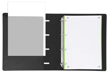 Carpeta Oxford Europeanbinder Live & Go A4 + recambio negro