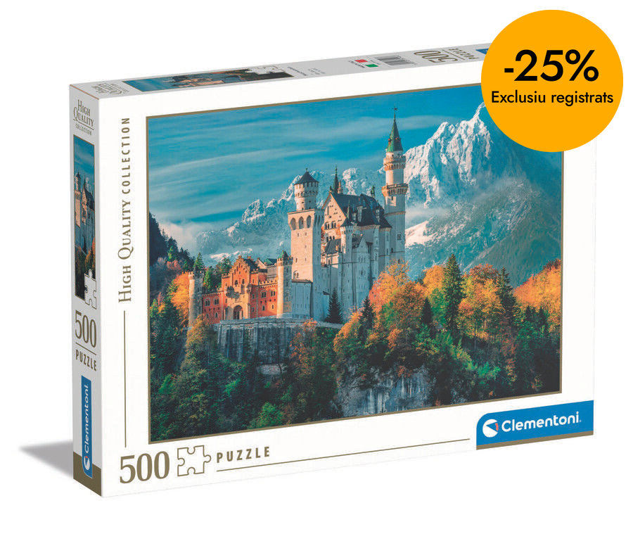 Puzle 500 peces Neuschwanstein&nbsp;castell