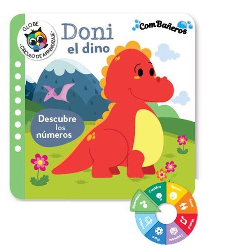 Doni el dino. Descubre los numeros