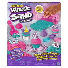 Kinetic Sand pastelería unicornio
