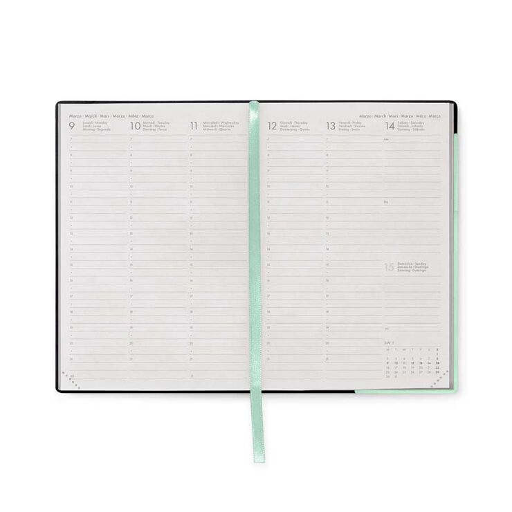 Agenda Legami Medium sem/vista mult 2026 Pastel Mint