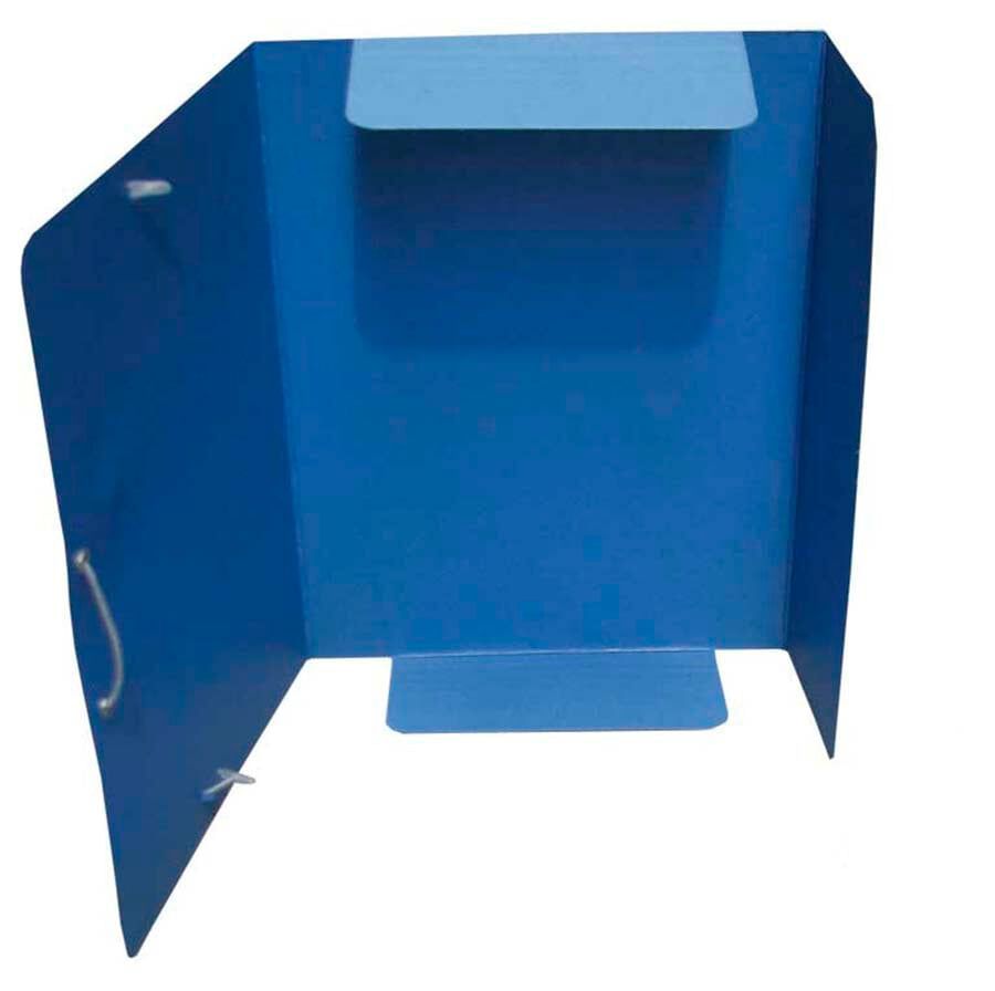 Carpeta gomes Foli solapes b&agrave;sica Fabrisa blau