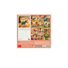 Calendario Legami 18x18 Pared Alice Wonder Multiling&uuml;e 2027