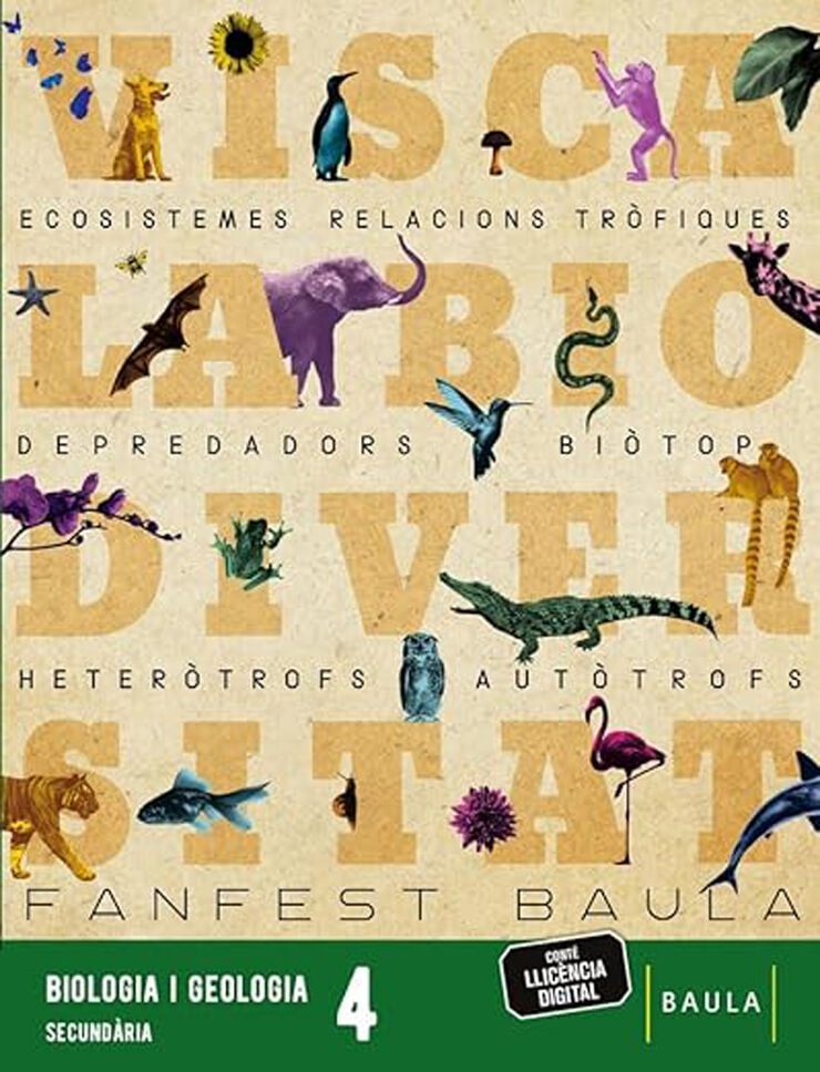 Biologia i Geologia 4t Secundària Llibre alumne Fanfest