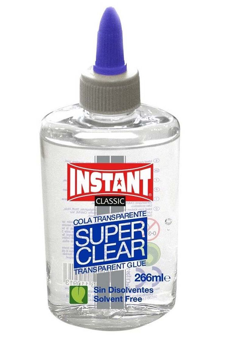 Cola líquida transparente Instant Super Clear 266ml