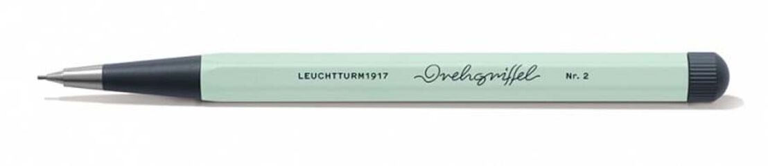 Portaminas 0,7 Leuchtturm Drehgriffel sage