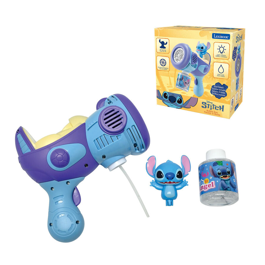 Lanzador de pompas de jab&oacute;n Stitch