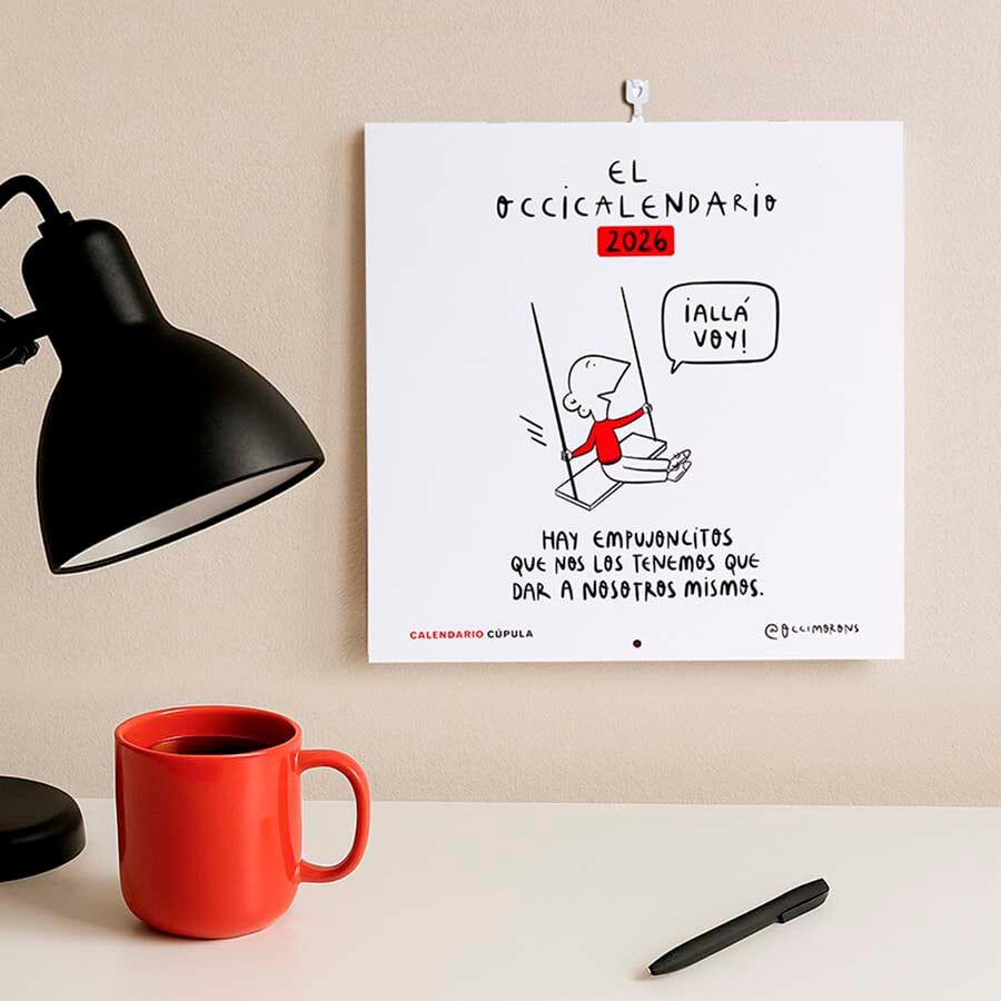 Calendario pared Occimorons 2026 castellano