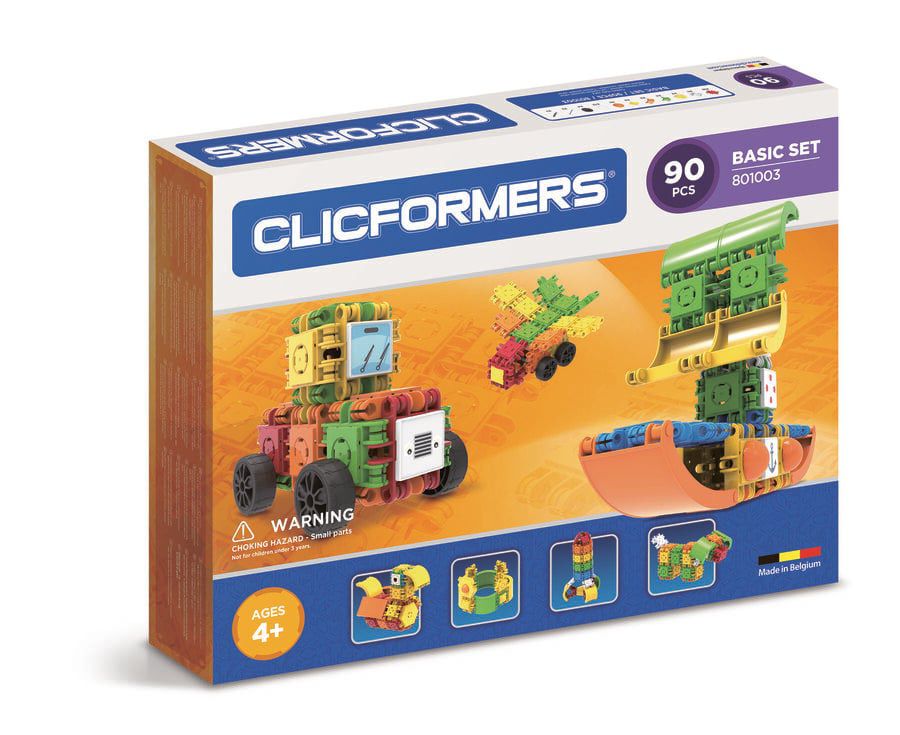 Clics Clicformers Siete B&aacute;sico 9 Piezas