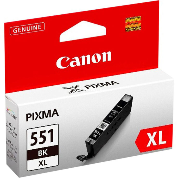Cartutx original Canon CLI 551Bk XL negre - 6443B001