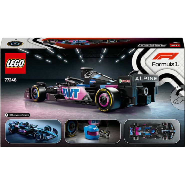 LEGO® Speed Champions Coche de Carreras BWT Alpine F1® Team A524 77248