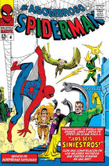 El Asombroso Spiderman 4. 1964-65 El Asombroso Spiderman 4. 1964-65