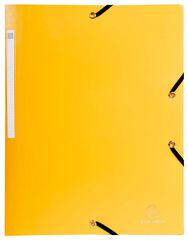 Carpeta solapes i gomes A4 Exacompta groc