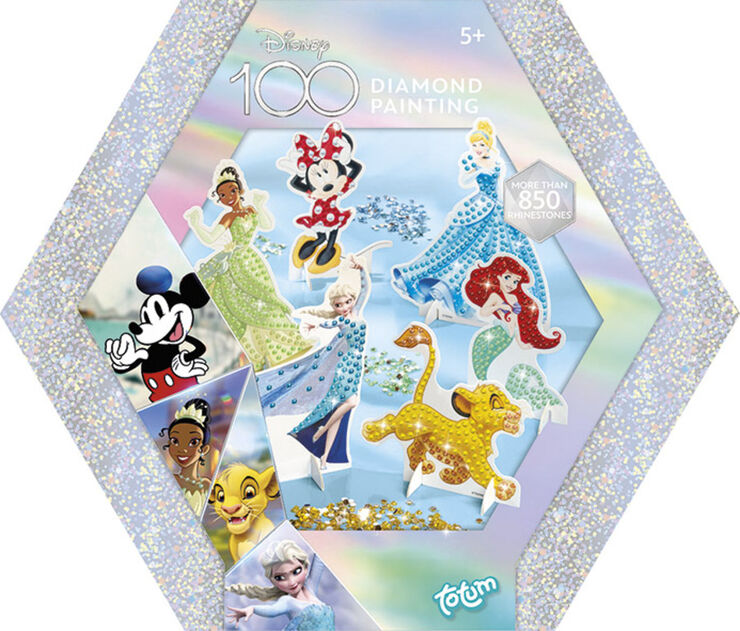 Decora con Diamantes Princesas Disney