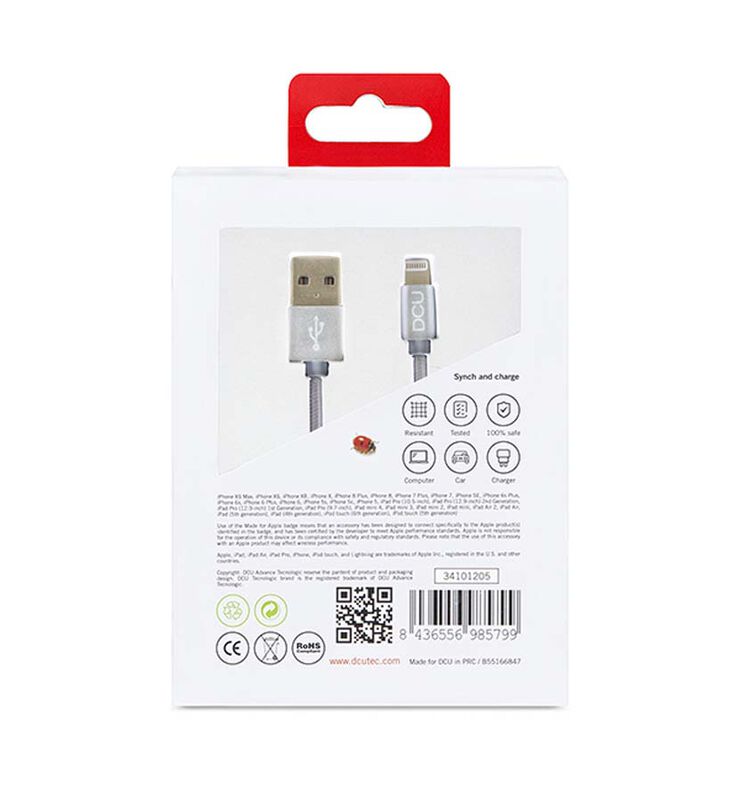 Cable DCU USB-Lightning (iPhone) Cable DCU USB-Lightning (iPhone)