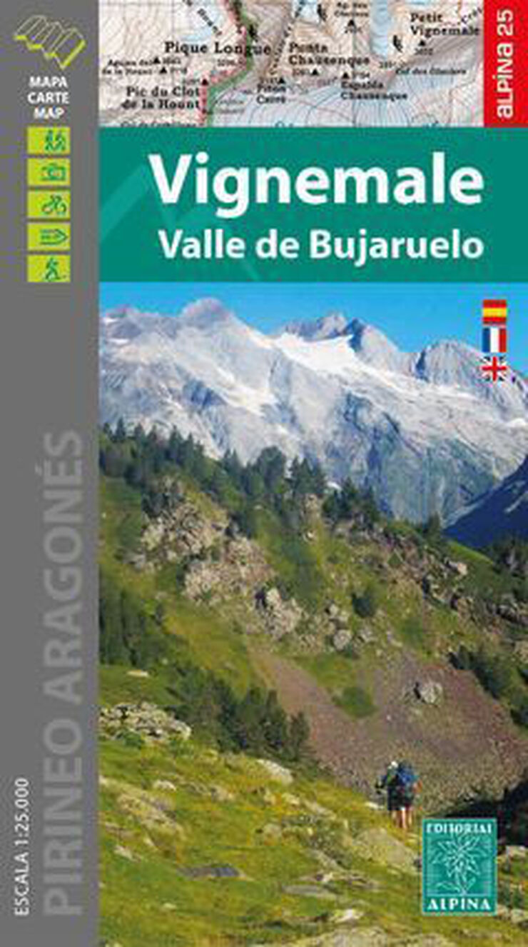 Vignemale 1:25.000 Valle De Bujaruelo -Alpina